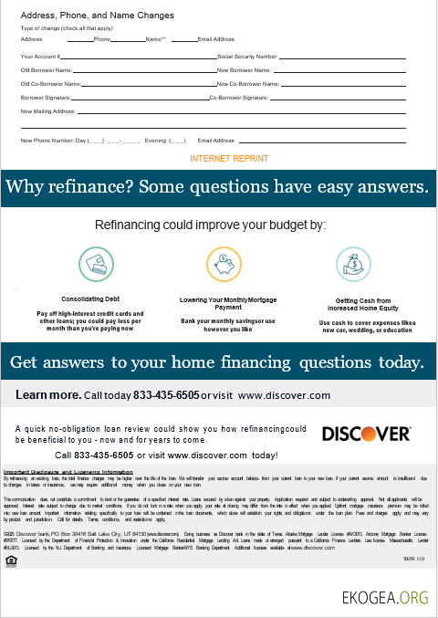 USA Découvrez le relevé de prêt hypothécaire bancaire aux formats Word et PDF, 3 pages 3 template